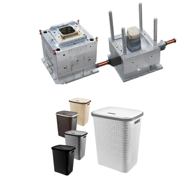 Laundry Basket Plastic Injection Mould with Reasonable Price