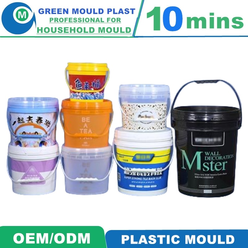 Excellent Bucket Injection Plastic Mould Supply Reasonable Price