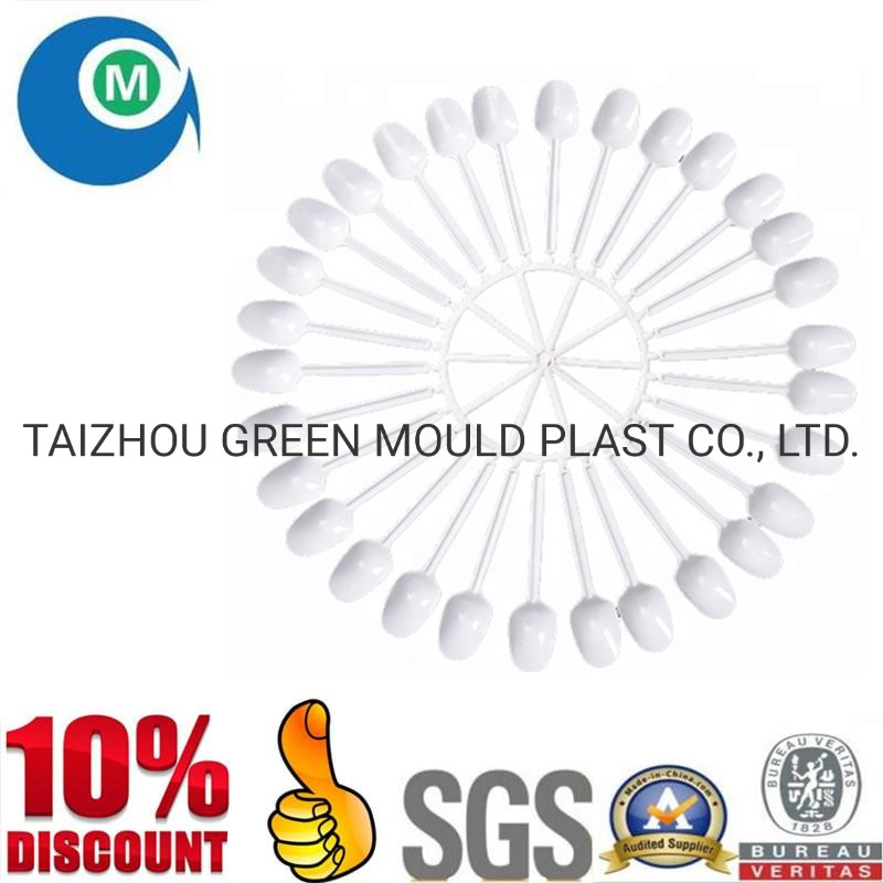 High Quality Chinese Style PS Material Disposable Plastic Small Spoon Mould