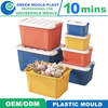 Taizhou Professional OEM/ODM Quality Assured Factory Price High Polishement PP PS Plastic Injection Storage Box Mold