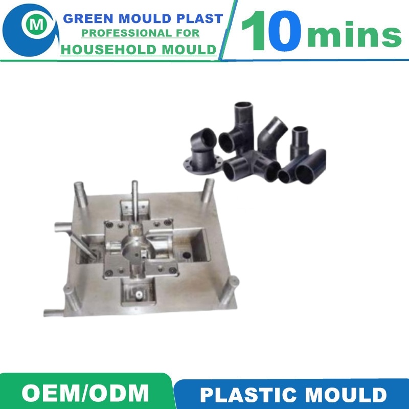 OEM Plastics 2/3/4 Way Tube Connector Injection Mold Design