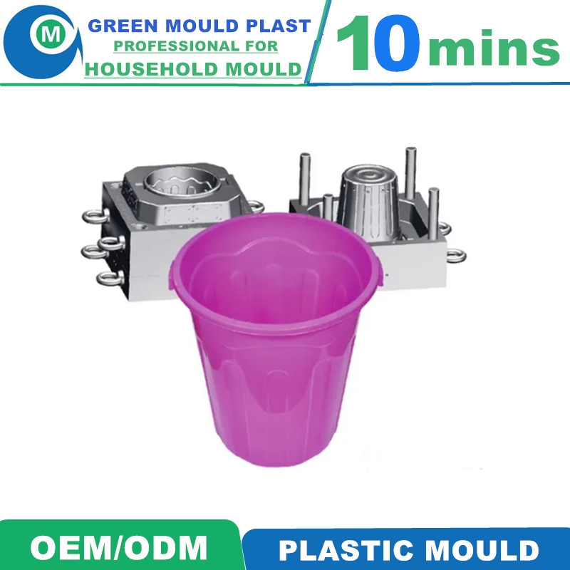 Top Quality Domestic Plastic Water Bucket Molds With Multiple Styles