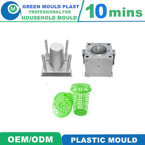 High Grade Domestic Plastic Washing Cloth Basket Molds With Diverse Styles