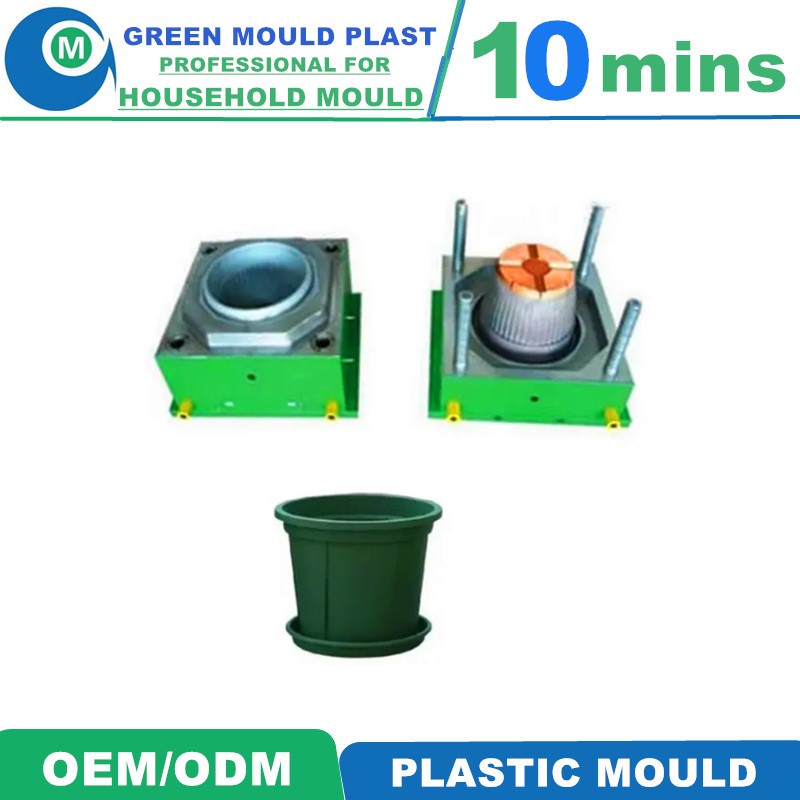 Various Styles of High-Grade Domestic Plastic Flowerpot Molds