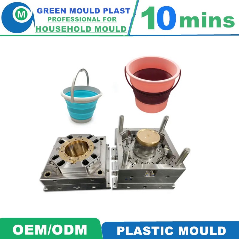 High Quality Domestic Plastic Water Bucket Molds in Various Styles