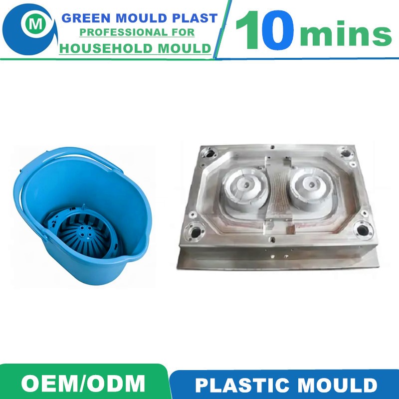 Top Quality International Plastic Mop Bucket Molds With Many Styles