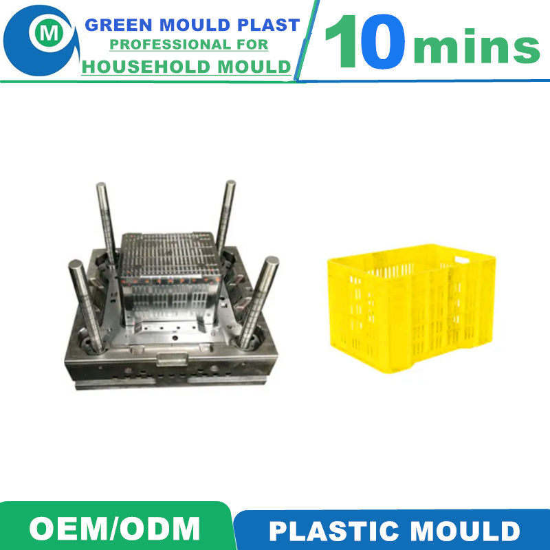 Various Styles of High-Grade Domestic Plastic Crate Molds