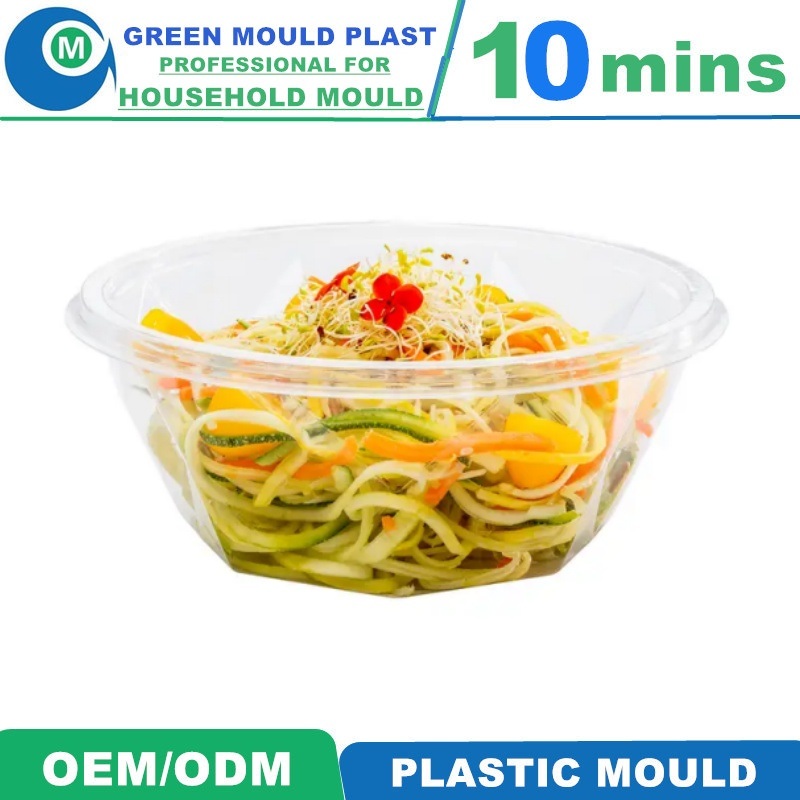 Hot Sale High Quality Reliable High Strength Plastic Injection Bowl Mould Manufacturer