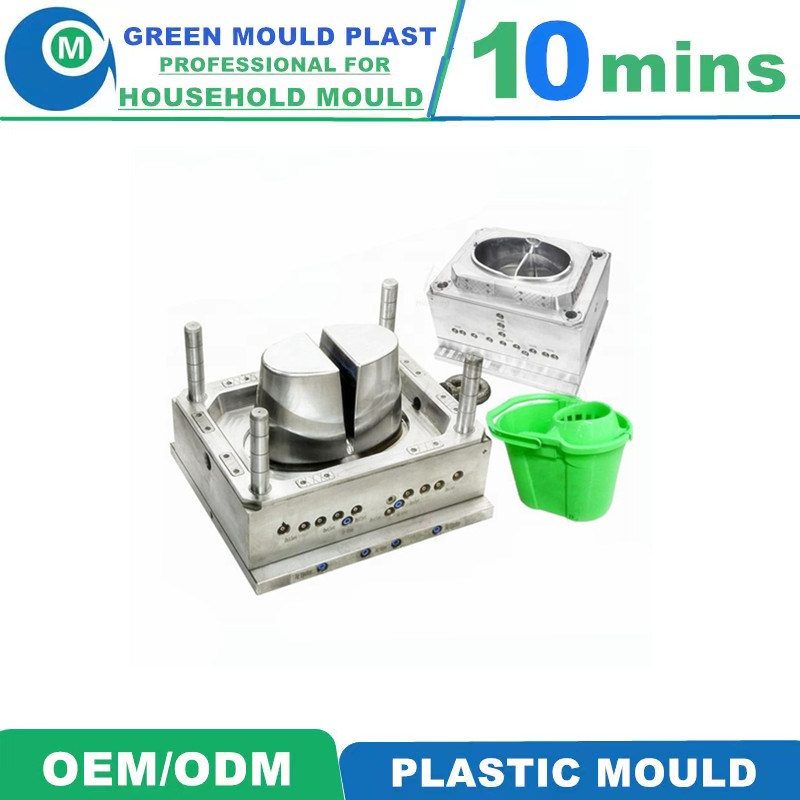 Hot Selling Custom Mop Bucket Plastic Injection Mold