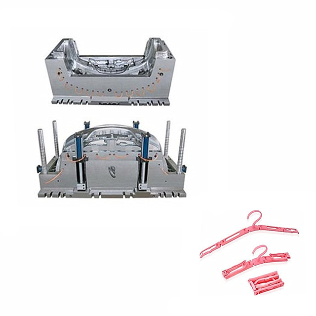 Plastic Injection Molding Machine Plastic PP Hanger Mould/Mold/Molding with Cheap Price and High Quality