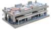 Unbreakable Multi Size Transparent Plates and Bowl Molds Mould