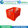 Customized Professional High Quality Cheap Hot Sale Crate Mould Plastic Injection Mould Manufacturer Factory