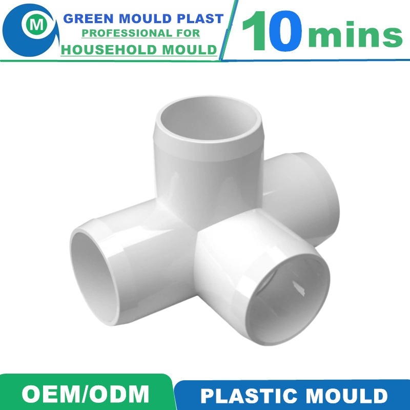 Customized Professional Hot Sale High Quality Factory Price Plastic Injection Pipe Fitting Mould Manufacturer Factory