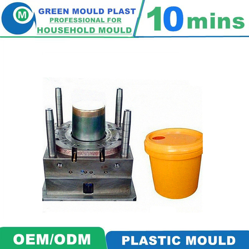 5L 10L 20L Multi Size Hot Selling Plastic Injection Paint Bucket Mould