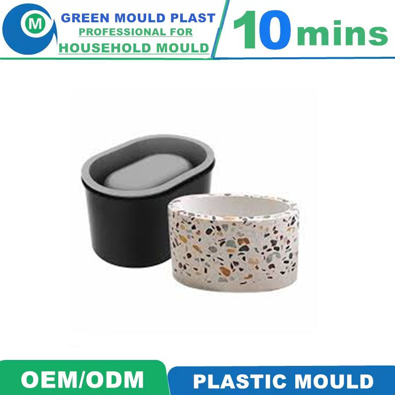 European Style Multi Style Plastic Injection Mould Flower Pot Mold