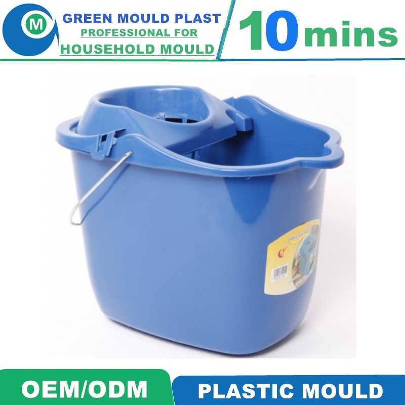 Hot Sale High Quality Factory Price Plastic Mop Bucket Injection Mould Manufacturer