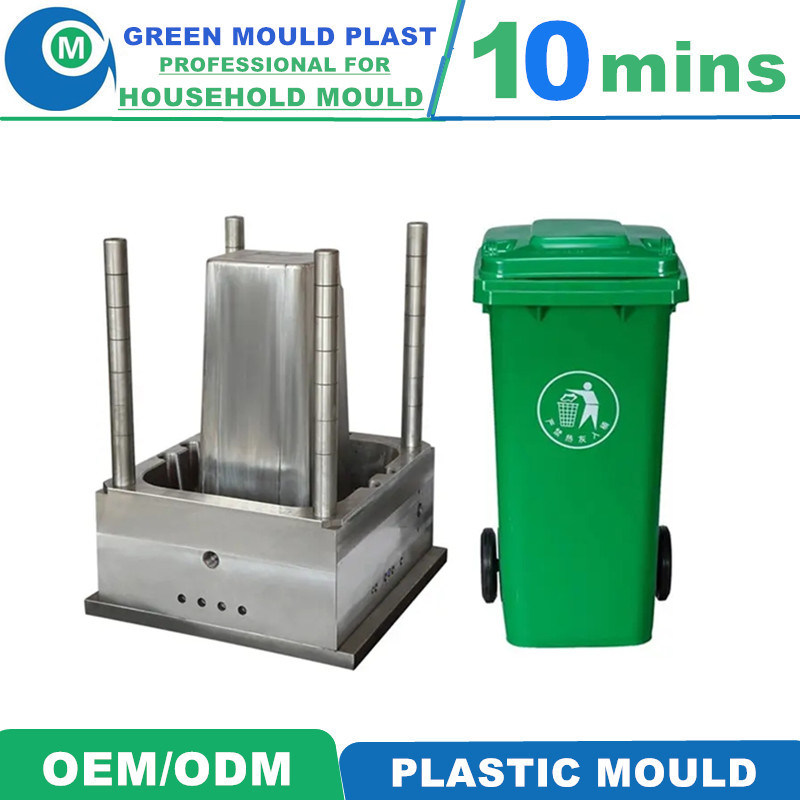 Professional Custom Household Products Plastic Dustbin Injection Mould