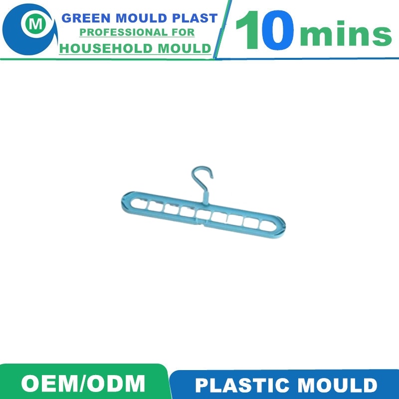 Hanger Mould Maker China Plastic Injection Mould Household Product Jtp Mould Cold Runner 3D or 2D Single/Multi Cavity 45 Days