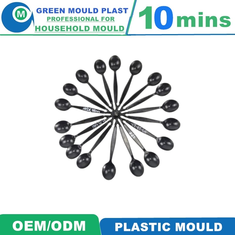 Hot Sale Plastic Spoon Molds Spoon Molds Plastic Cutlery Molds