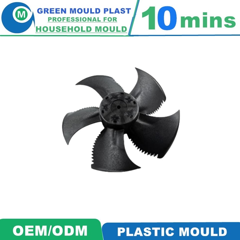 Hot Sale High Quality PP Electrical Exhaust Fan Mold, Plastic Injection Mould Manufacturer for Fan Blade