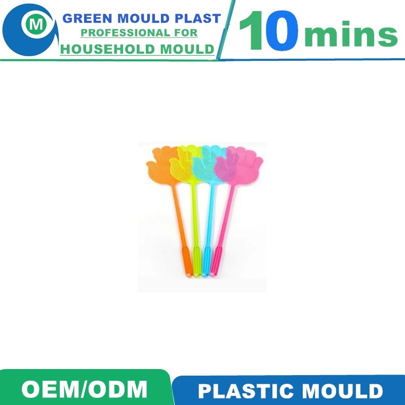 Huangyan Mold Maker Plastic Foldable Swatter Hit Injection Mould Nice New Design Plastic Electric Mosquito Swatter Mold