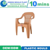 Plastic Chair Mould/Stool Mould Making Plastic Injection Mould Manufacturer