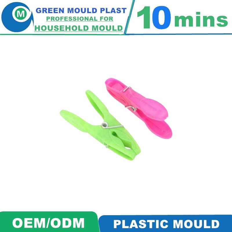 Factory Customized High Quality Plastic Cloth Clip Mould