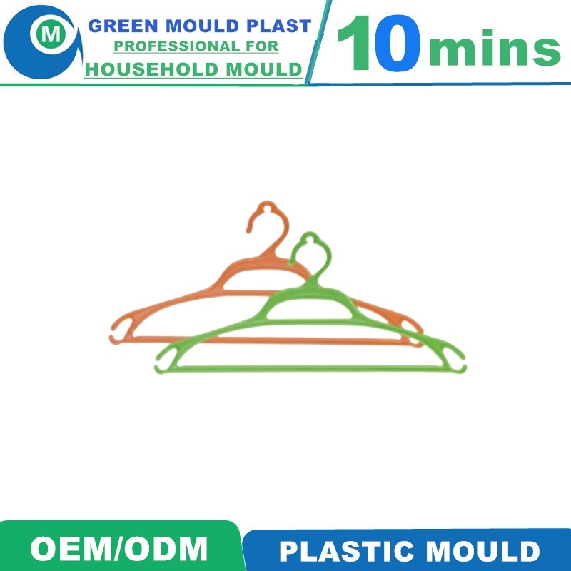New Style Injection Moulding Plastic Customized PP Plastic Coat Hanger for Best Selling