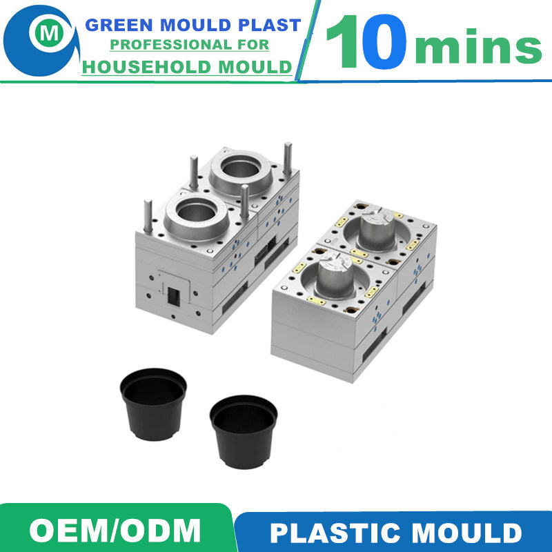 Plastic Flowerpot Mold Concrete Injection Mould