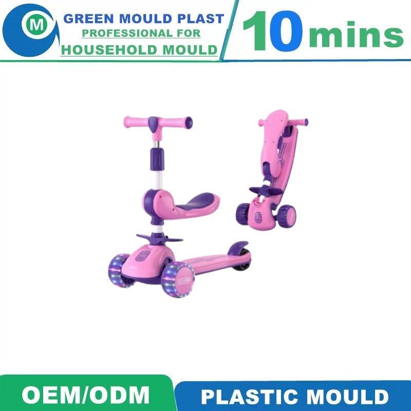 Plastic Injection Mold for Plastic Baby Car Toy Mold for Family