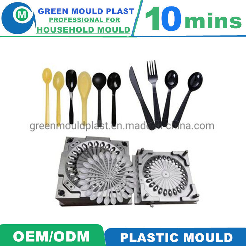 PP Plastic Injection Kitchen Use Spoon Mould Molding Factory