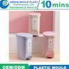 OEM Injection Plastic Dustbin Mould Manufacture in Taizhou