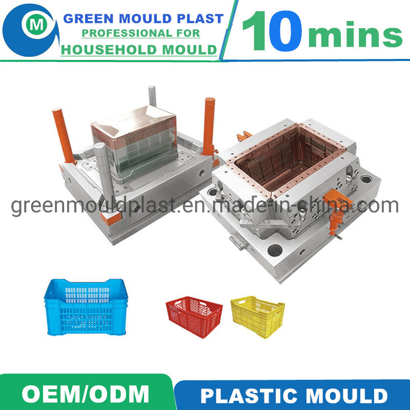 Automatic Drop Plastic Injection Tomato Crate Mould with Good Price
