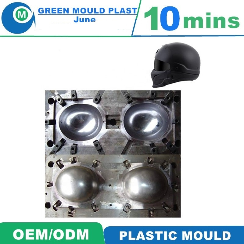 Plastic Injection Moulding Maker Custom Durable Safety Helmet Mold
