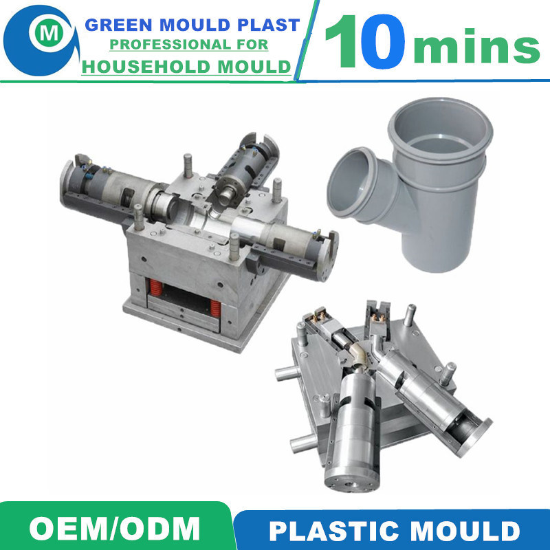 UPVC CPVC PE HDPE PP Plastic Injection Pipe Fitting Mould