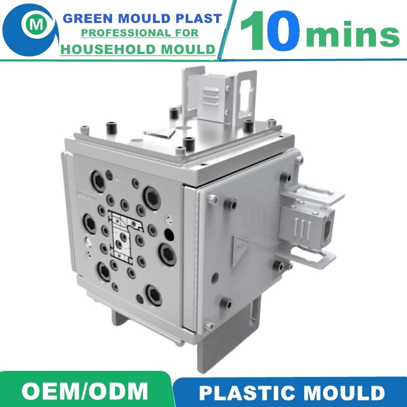 Different Size Rattan Plaited Articles Container Box Plastic Injection Mould