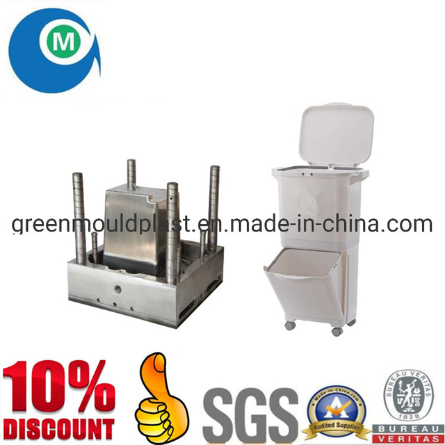 Customized Plastic Dustbin Bucket Mould for Plastic Molding