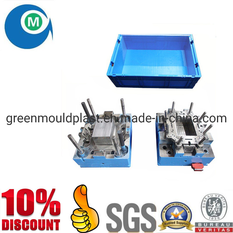 Attractive Design Top Quality Competitive Price Collapsible Plastic Vegetable and Fruit Crate Injection Mould
