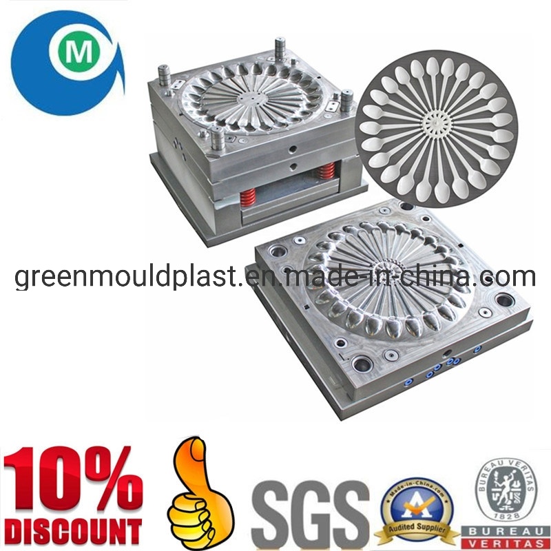 24 Cavities Length 150mm Plastic Coffee Spoon Mould, Molde Cuchara PARA Cafe