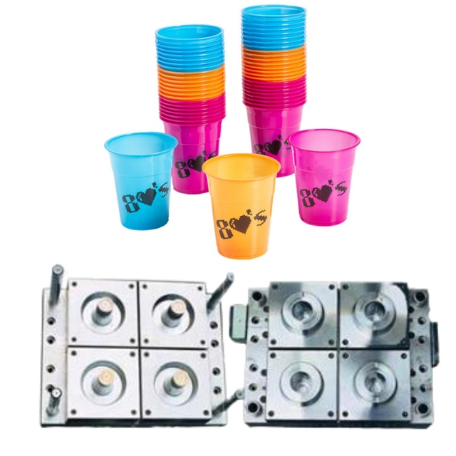 Low Cycle Time Low Law Material Cost Plastic Cup Mould Reasonable Price