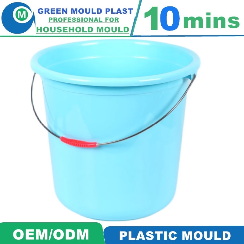 Mirror Polish High Strength PP Water Bucket Tool Shop Mould Manufacturer