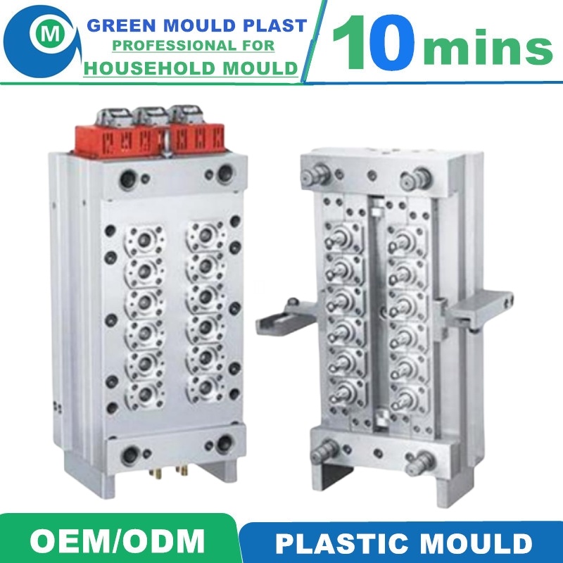 Mold Maker Plastic Part Manufacture Plastic Bottle Jar Pet Preform Injection Mould
