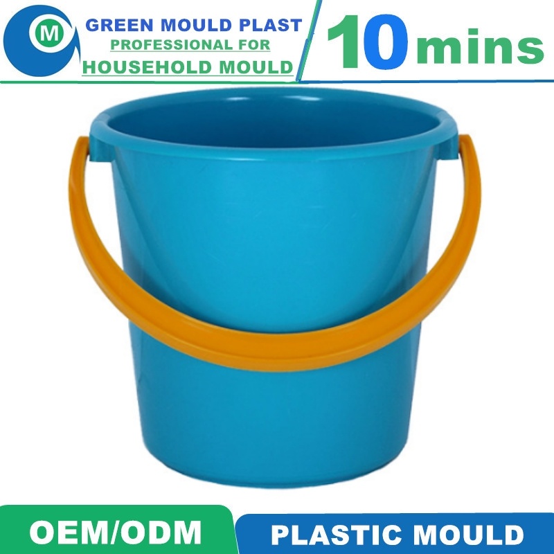 Four Cavities 15L Bucket Injecyion Plastic Mould Manufacturer