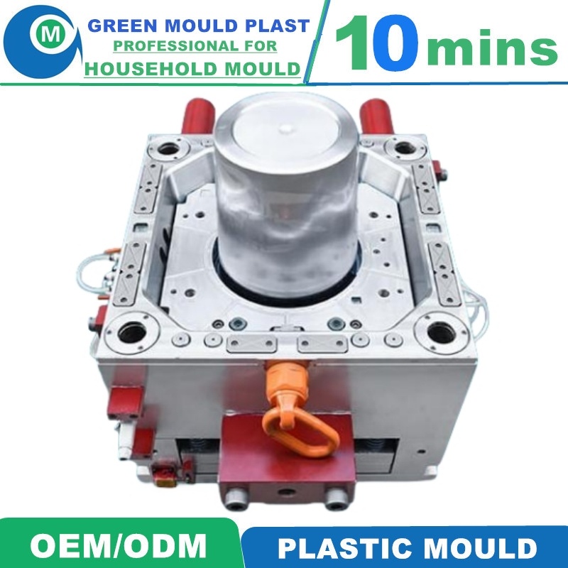 Molding Plastic Tool Mould Professional OEM 6L Print Bucket Reasonable