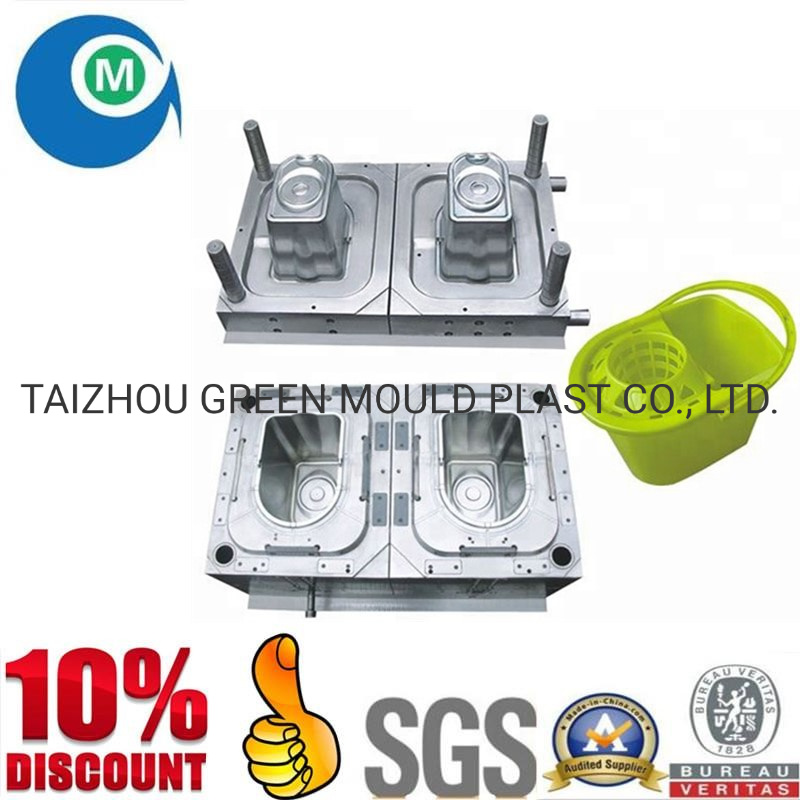 Hot Sale House Cleaning Tool Plastic Mop Bucket Injection Mould Supplier
