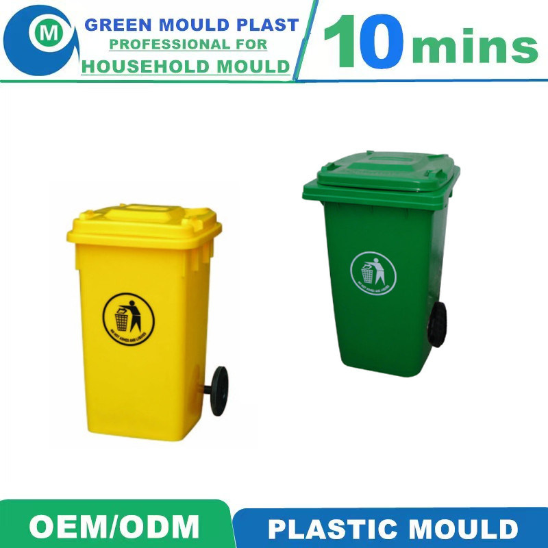 2023 Taizhou Hot Sale 60L/100L/120L/240L Large Garbage Dustbin Mould
