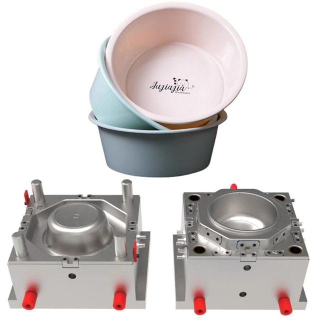 Household Products Plastic Basin Customize Injection Plastic Basin Mould Maker