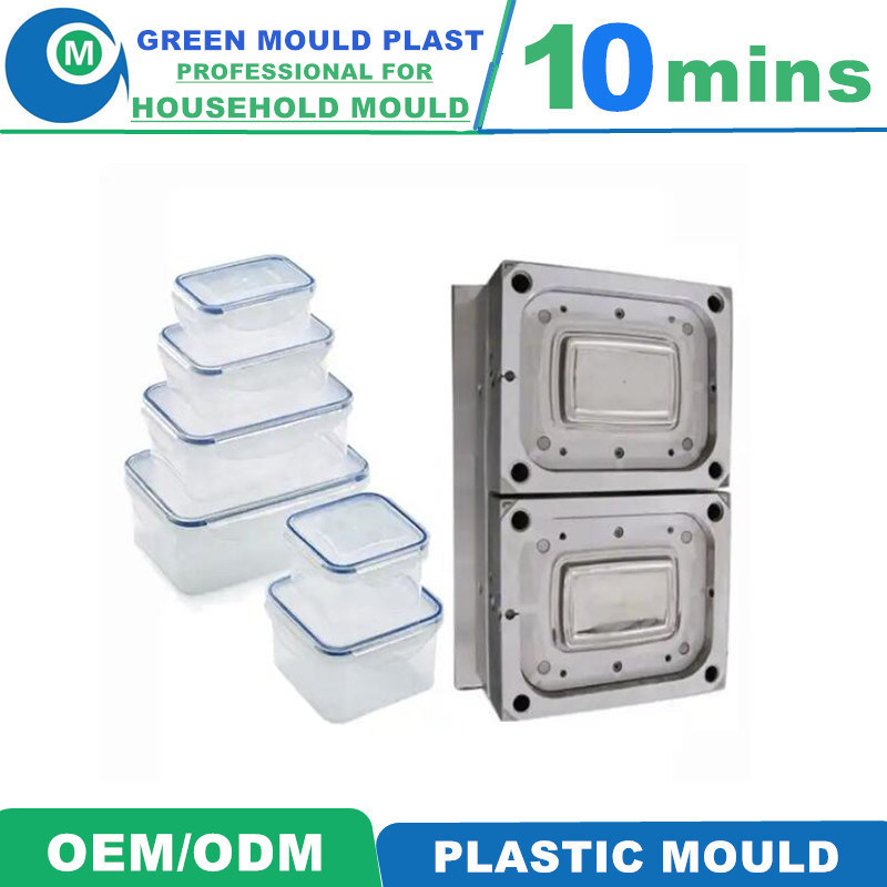 Secondhand Food Container Mould for Sales Injection Plastic Mould