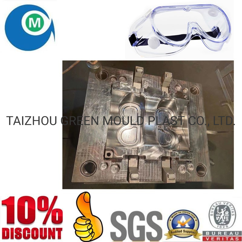 Factory Direct Sale High Density Dust Protection Waterproof Protective Plastic Safety Goggles Mould