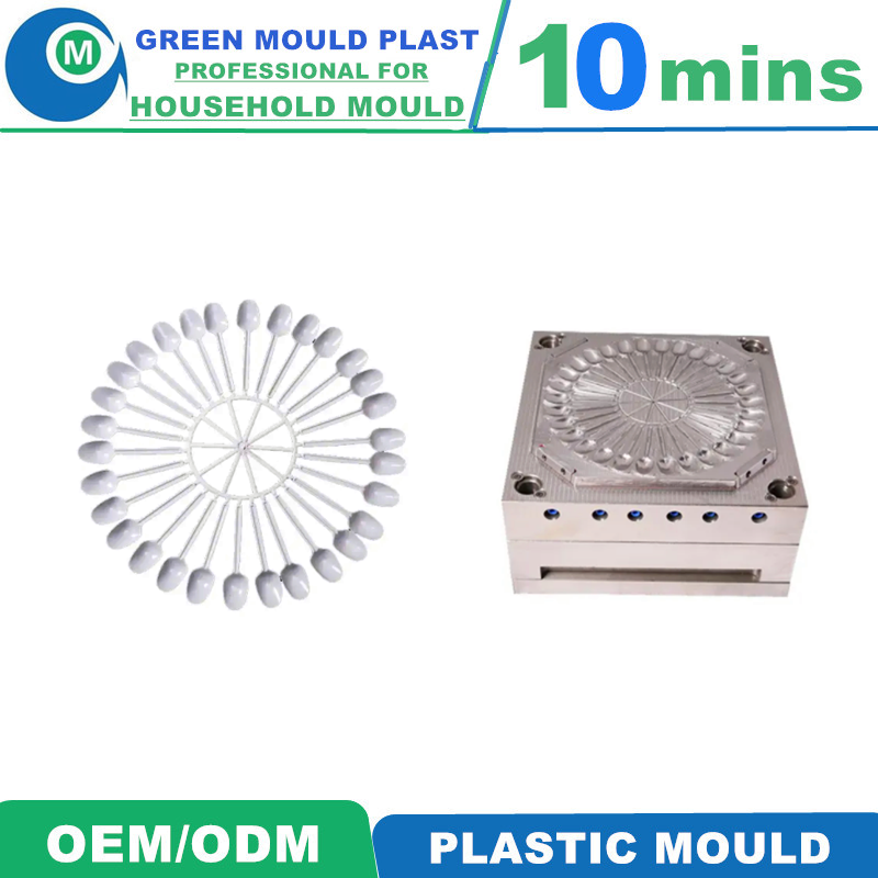 Top Quality Domestic Plastic Spoon Molds With Multiple Styles